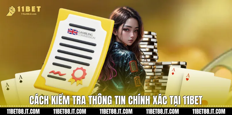 Cách kiểm tra thông tin chính xác tại 11Bet