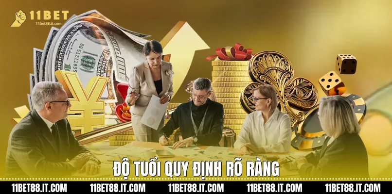 Độ tuổi quy định rõ ràng