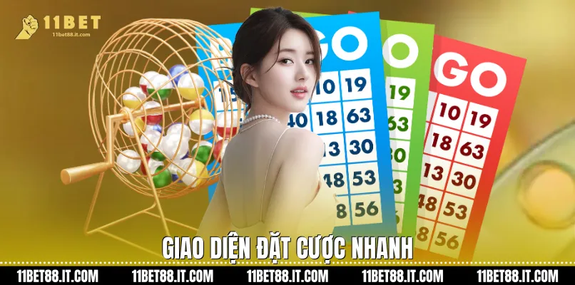Giao diện đặt cược nhanh