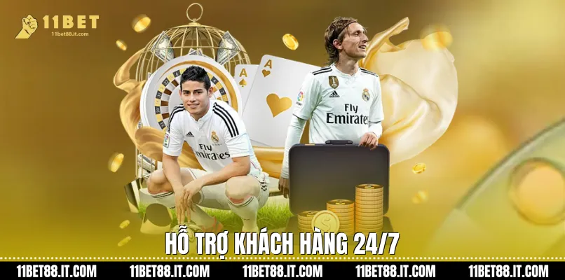 Hỗ trợ khách hàng 24/7