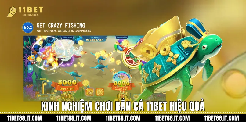 Kinh nghiệm chơi bắn cá 11Bet hiệu quả