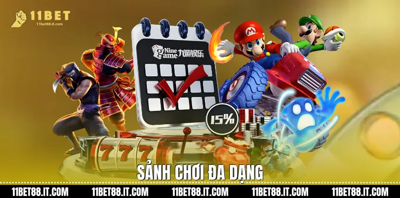 Sảnh Chơi Đa Dạng