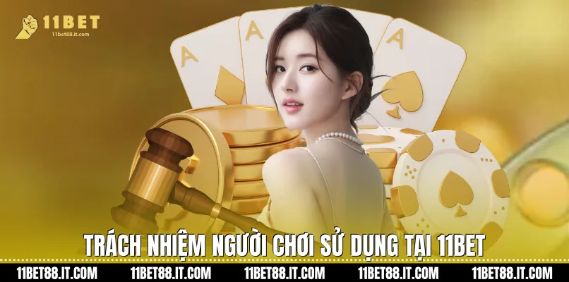 Trách nhiệm người chơi sử dụng tại 11Bet