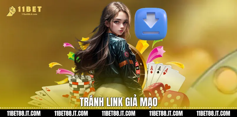 Tránh link giả mạo